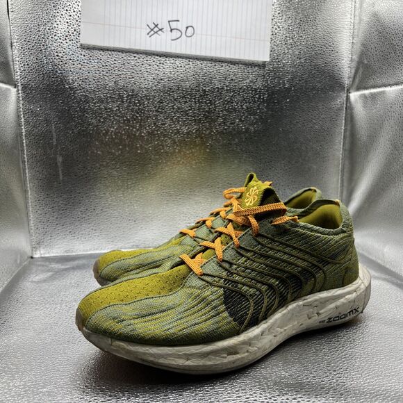 Nike ZoomX Pegasus Turbo Moss Oil Green Running Shoes FJ5445-390 Mens Size 9 - Picture 1 of 8